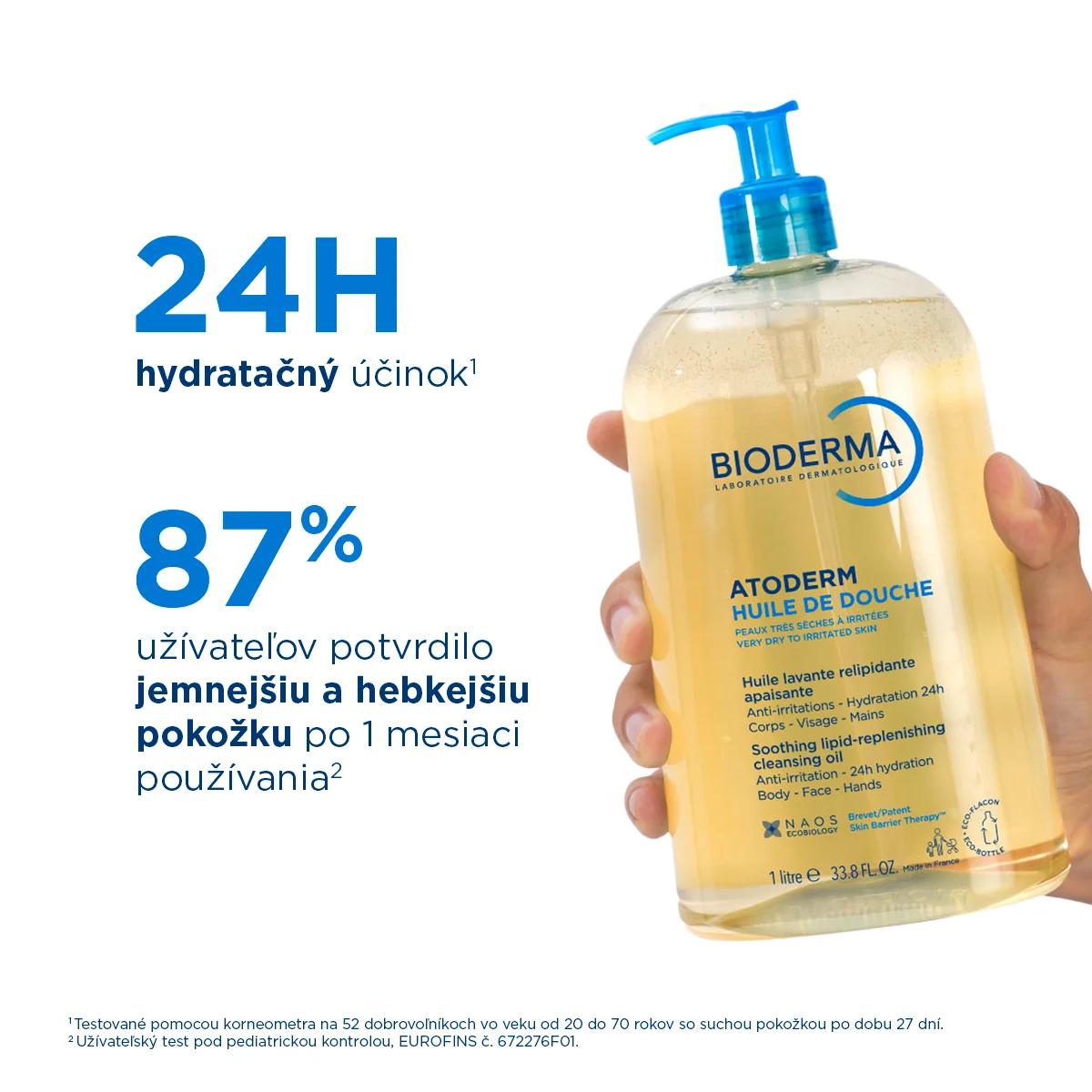 BIODERMA Atoderm Sprchový olej pre veľmi suchú až atopickú pokožku 100 ml
