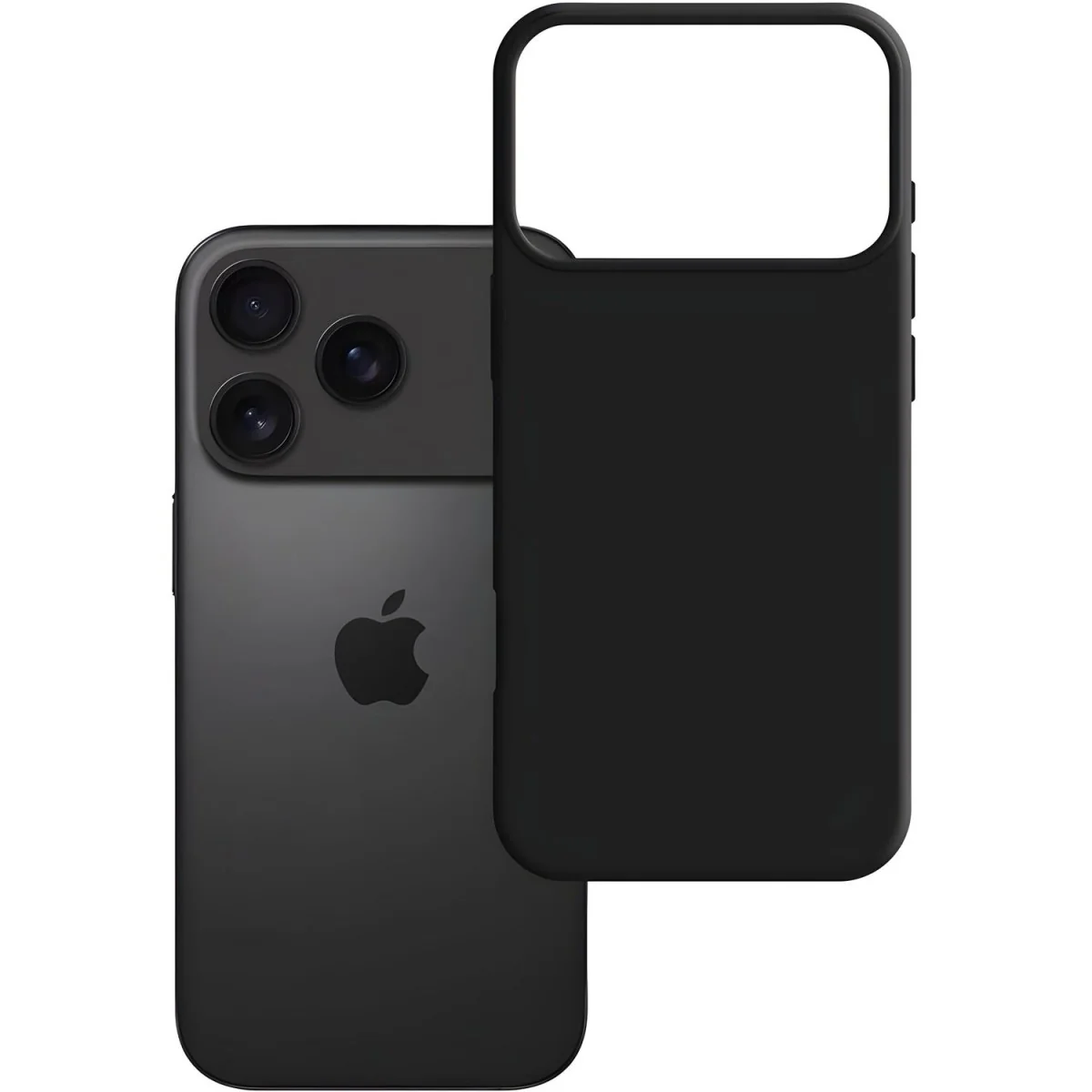 Štýlové a odolné matné čierne puzdro na smartfón 3mk Matt Case