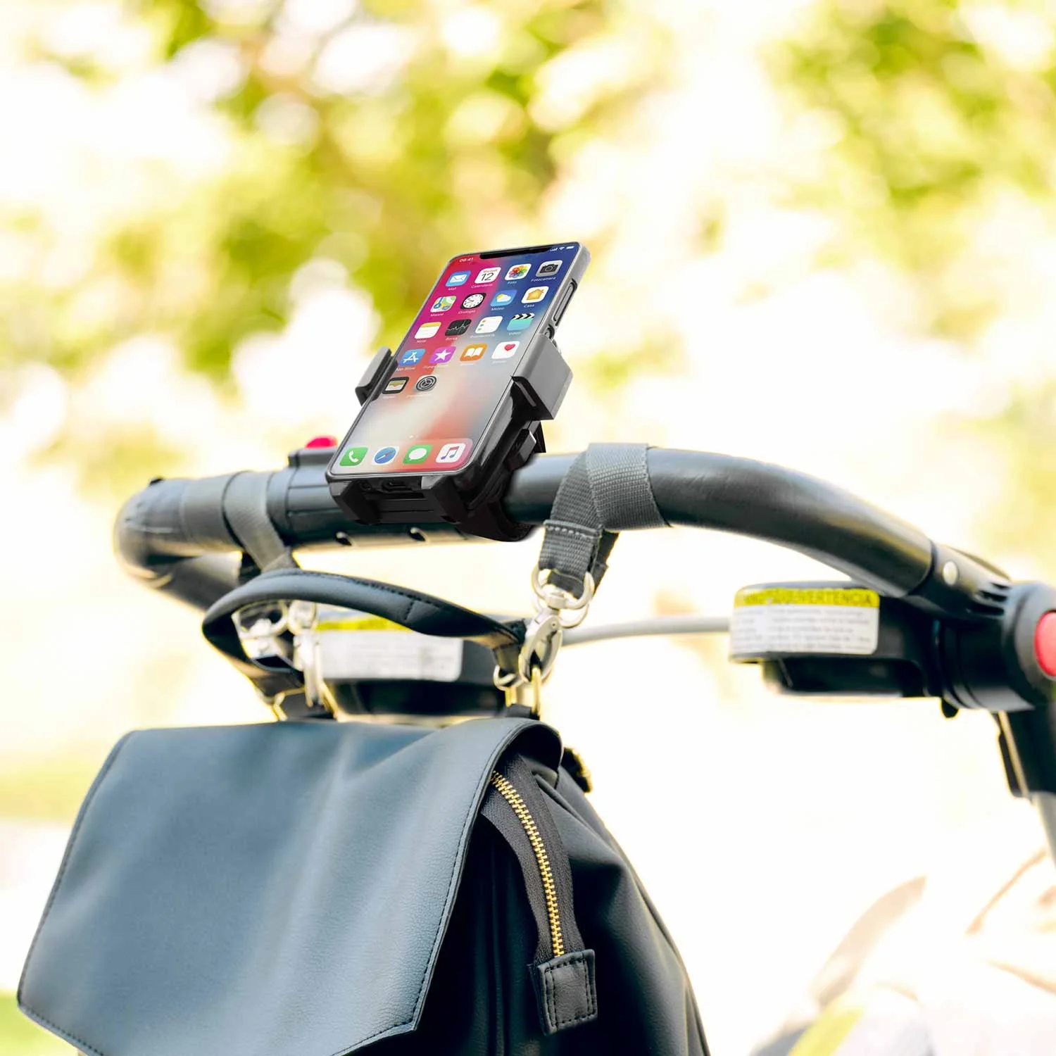 Babypack držiak na mobilný telefón na kočík, univerzálny