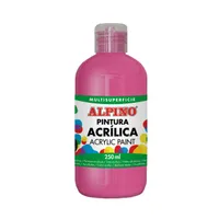 ALPINO Fľaša akrylové farby do školy - Magenta