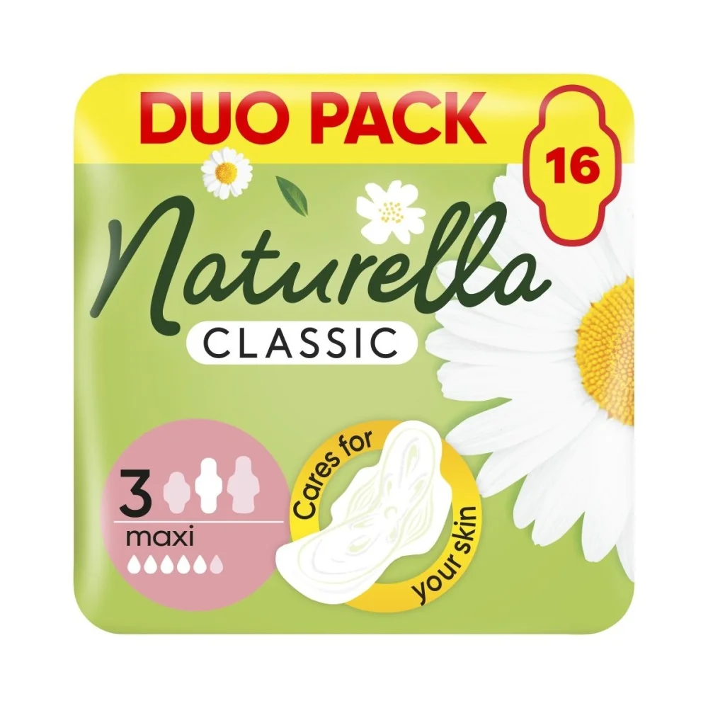 Naturella Classic 16ks Maxi 1×16 ks, hygienické vložky