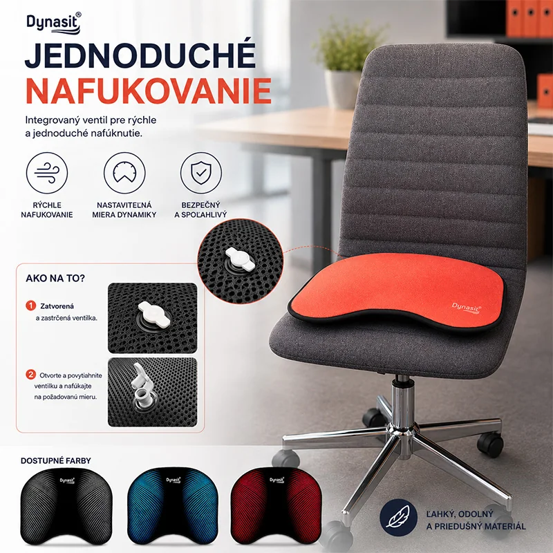 Dynasit LIFE AIR Dotty Ortopedický vankúš na sedenie