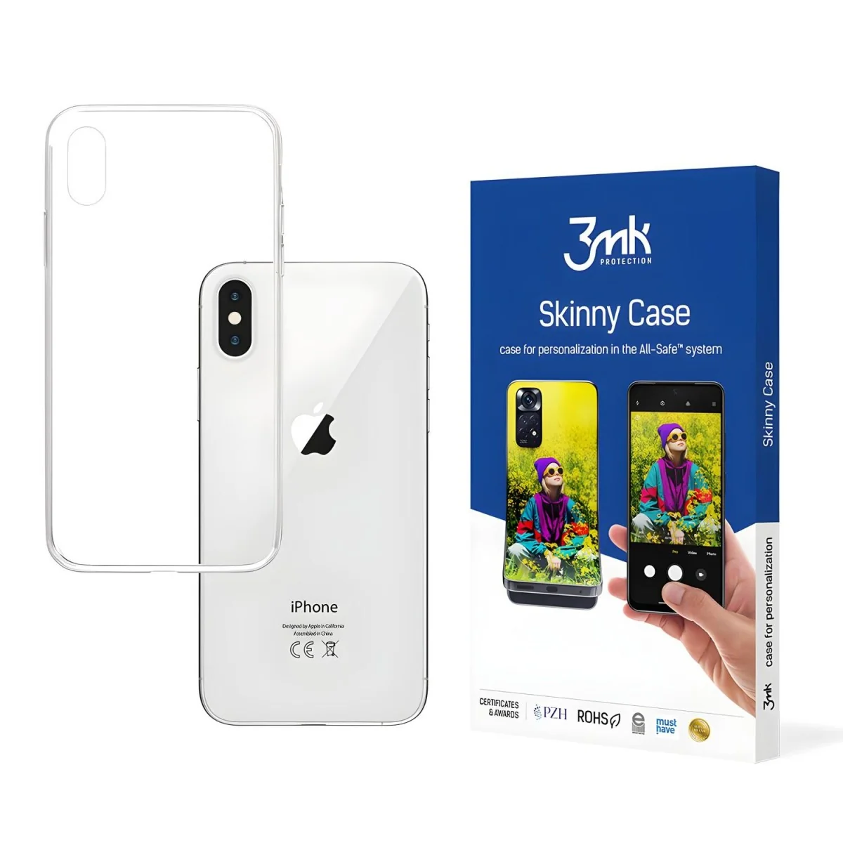 Transparentné puzdro pre iPhone X/XS