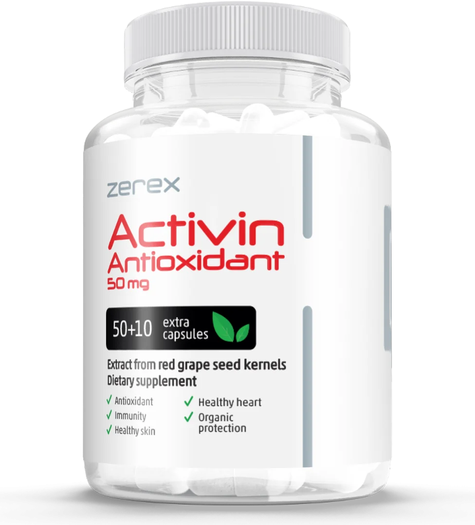 ZEREX ActiVin Antioxidant 1×60 cps , výživový doplnok