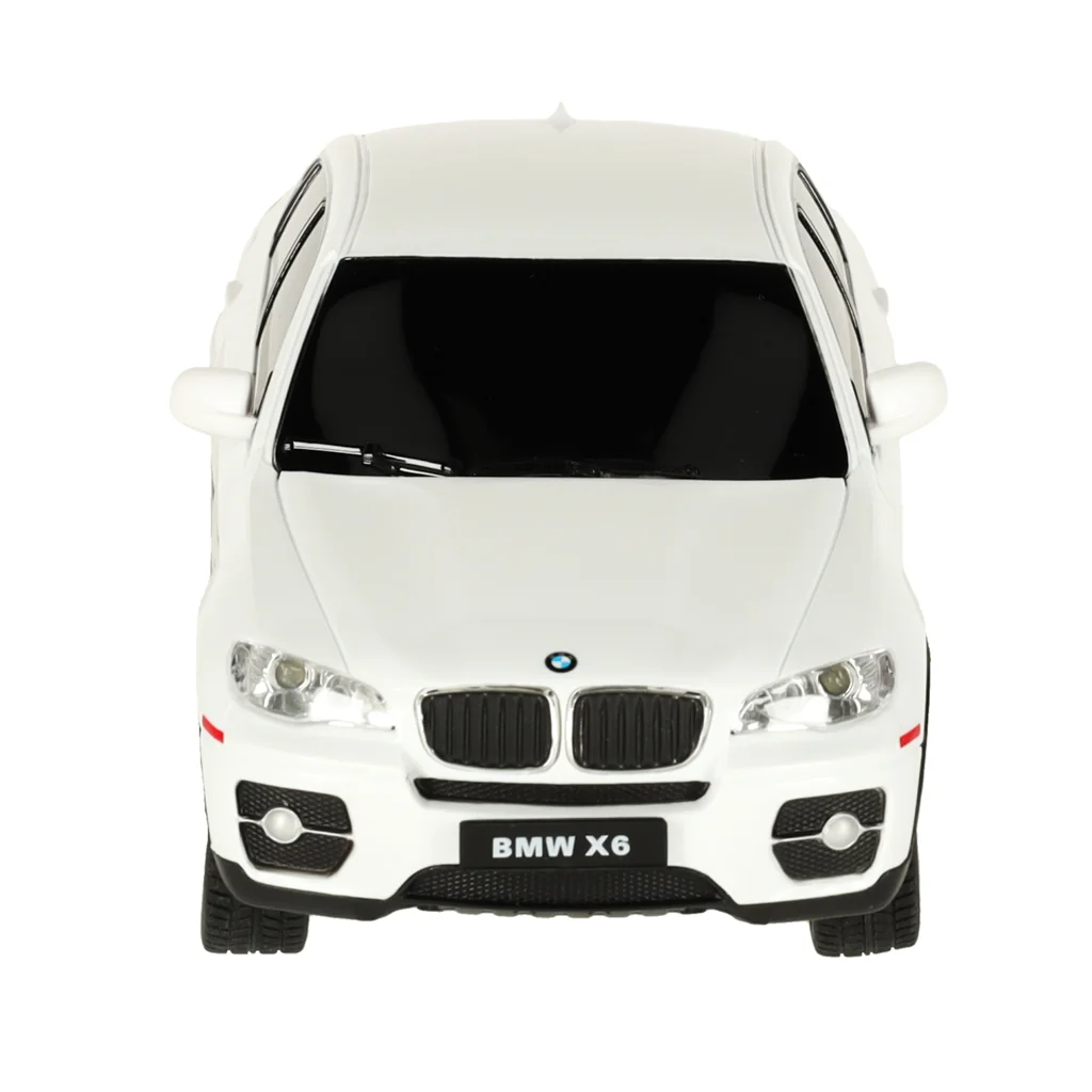 Auto, autíčko na diaľkové ovládanie - BMW X6 1:24 biele Rastar