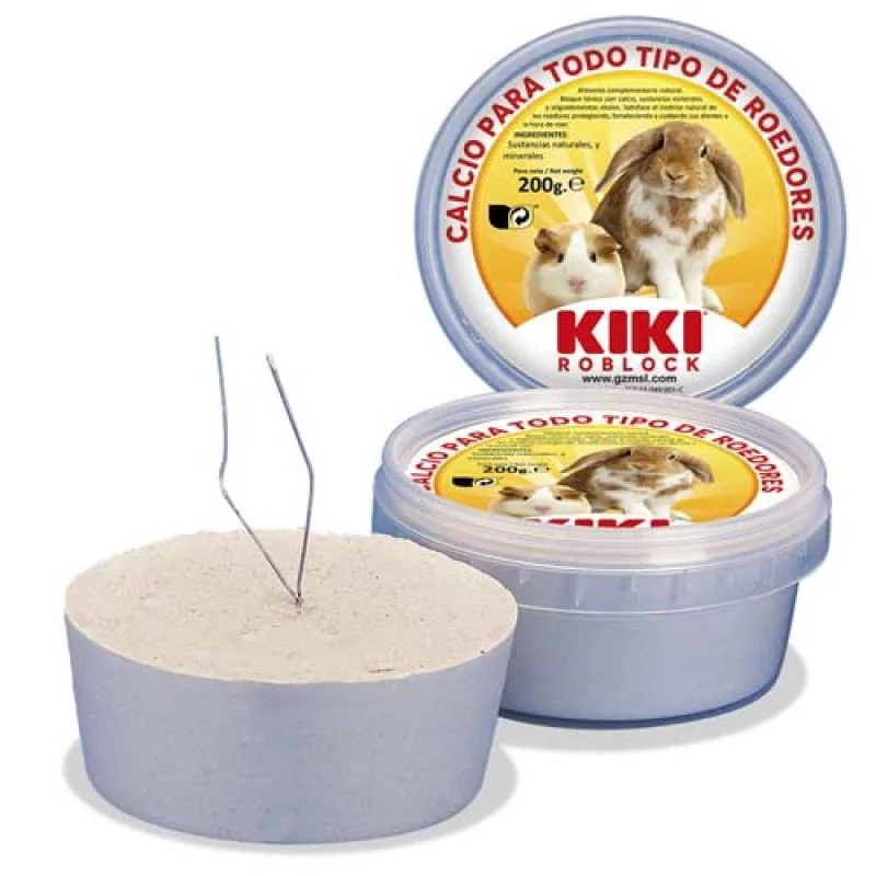 KIKI CALCIUM BLOCK  200g minerál pre hlodavce