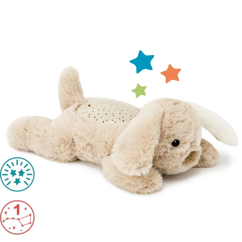 CLOUD B Dream Buddies Patch psík – plyšové nočné svetielko