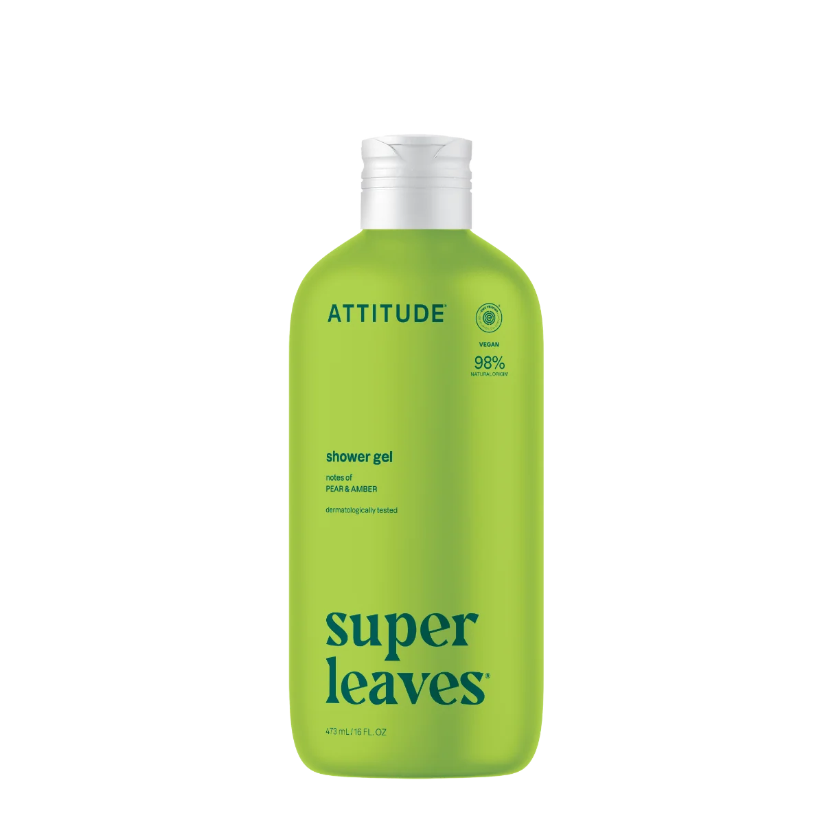 Sprchový gél ATTITUDE Super leaves - hruška a amber 473 ml