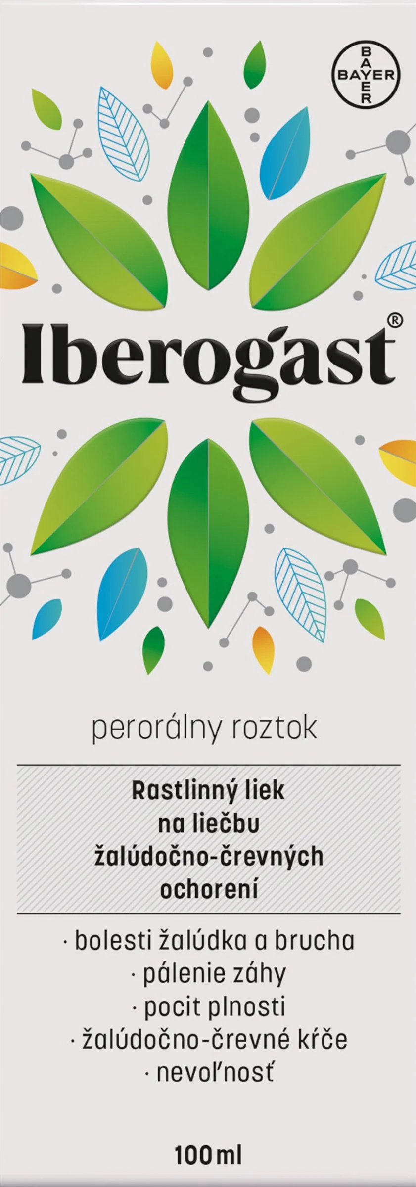Iberogast perorálny roztok 1×100 ml, perorálny roztok
