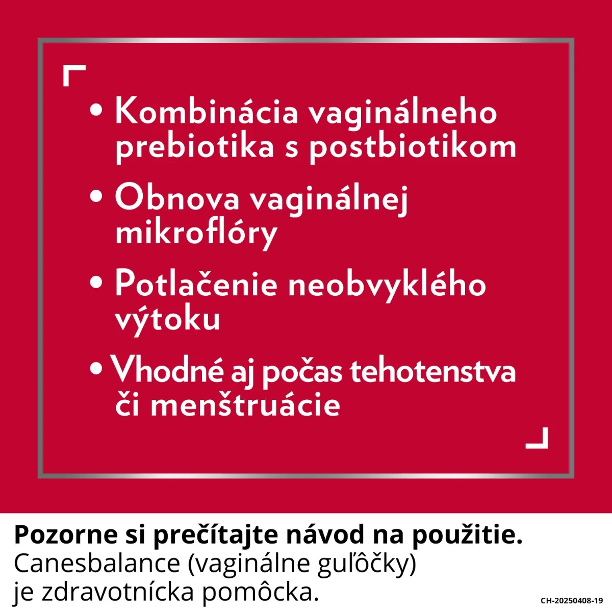 Canesbalance (vaginálne guľôčky) 1×7 ks, vaginálne guľôčky určené na liečbu príznakov bakteriálnej vaginózy
