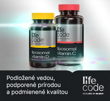 LifeCode developed by Dr. Max® liposomal vitamin C 1×90 cps, vitamín C v lipozomálnej forme