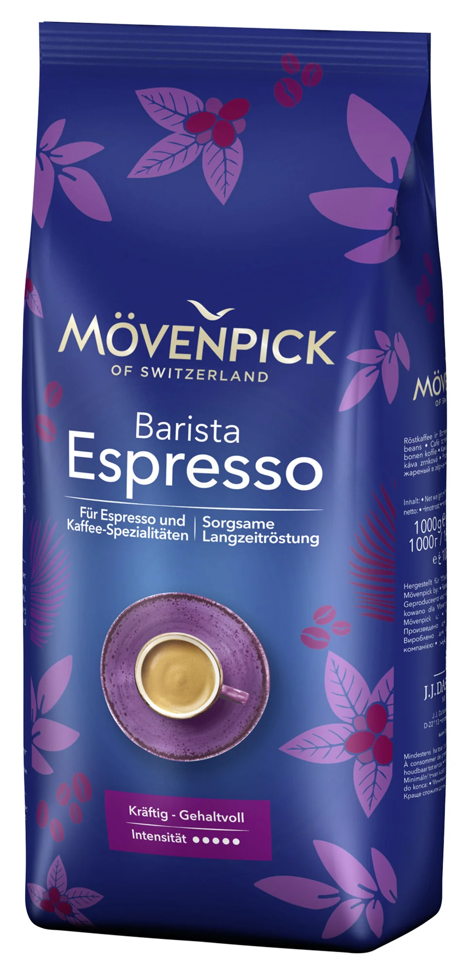 MÖVENPICK BARISTA ESPRESSO 1×1000 g, zrnková káva