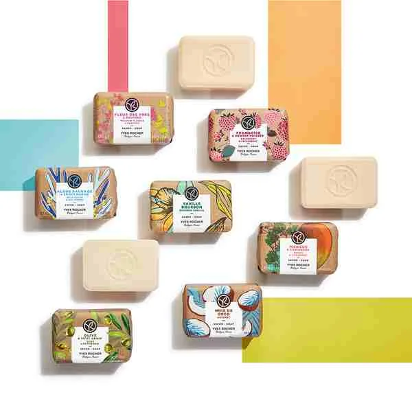 Yves Rocher Mydlo Kokos 1×80 g, tuhé mydlo