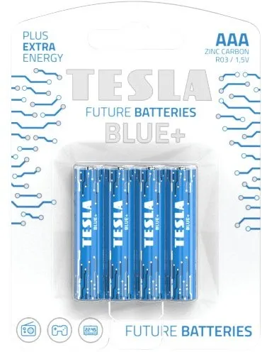 TESLA baterie AAA BLUE+ 4ks (R03)