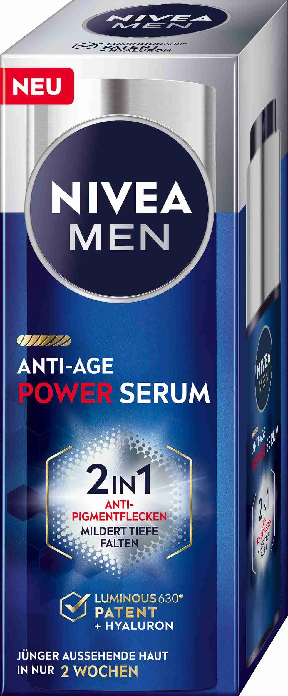 Nivea Men Posilňujúce Power sérum 2 v 1 1×30 ml, pleťové sérum pre mužov