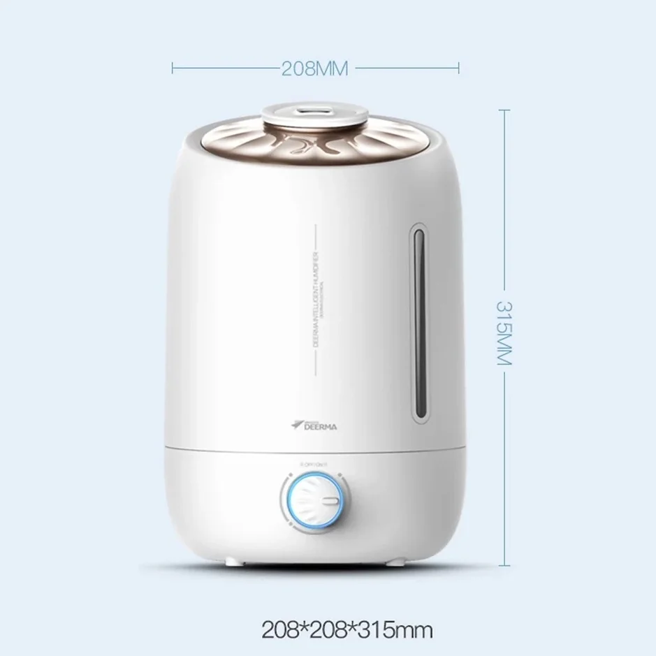 Deerma F500 Ultrasonic zvlhčovač vzduchu 5l, biely