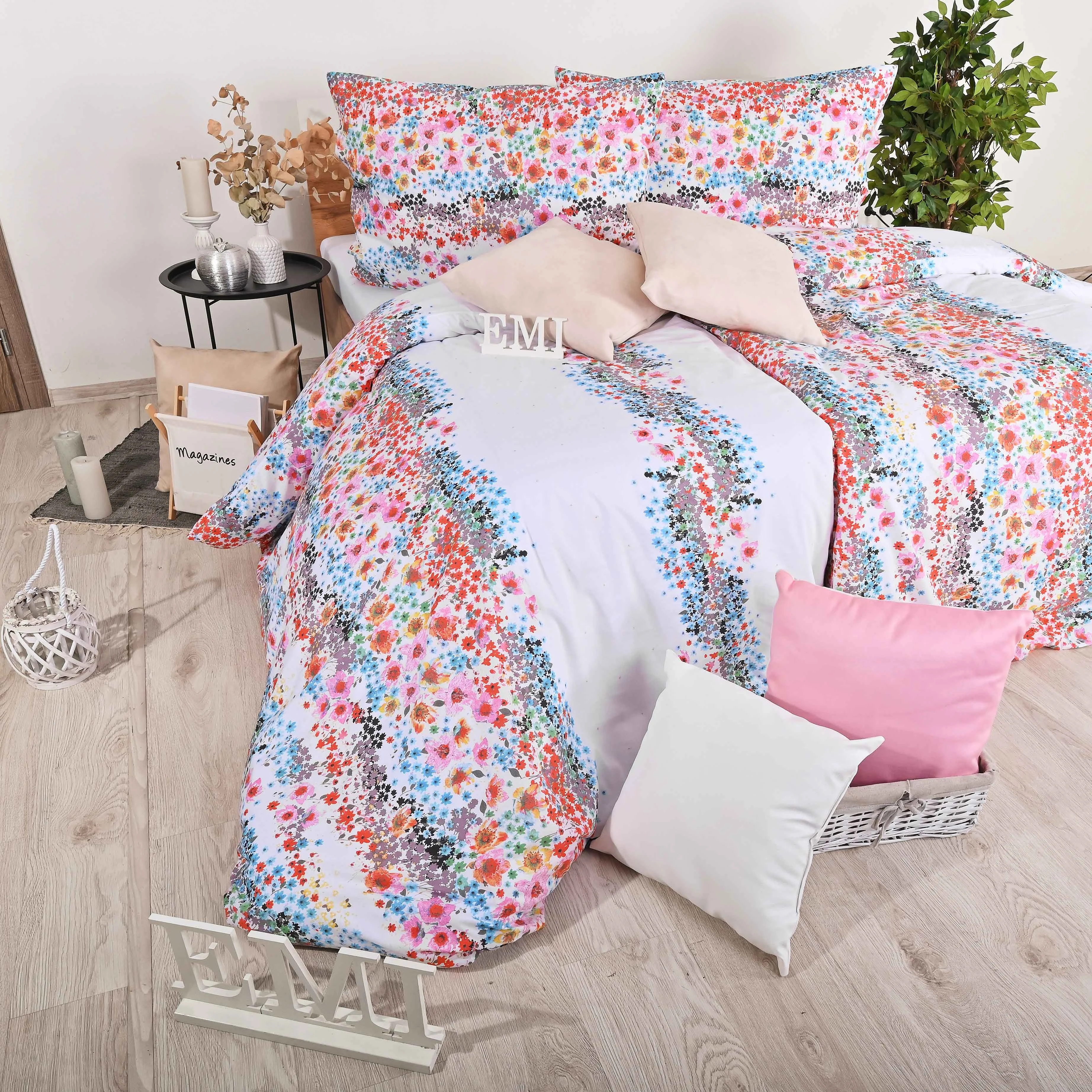 Obliečky bavlnené Spring EMI Štandardný set jednolôžko obsahuje 1x 140x200 + 1x 70x90