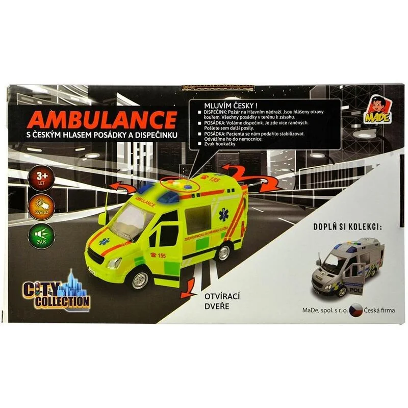 Ambulancia rozpráva, svetlo, zvuk , 203793