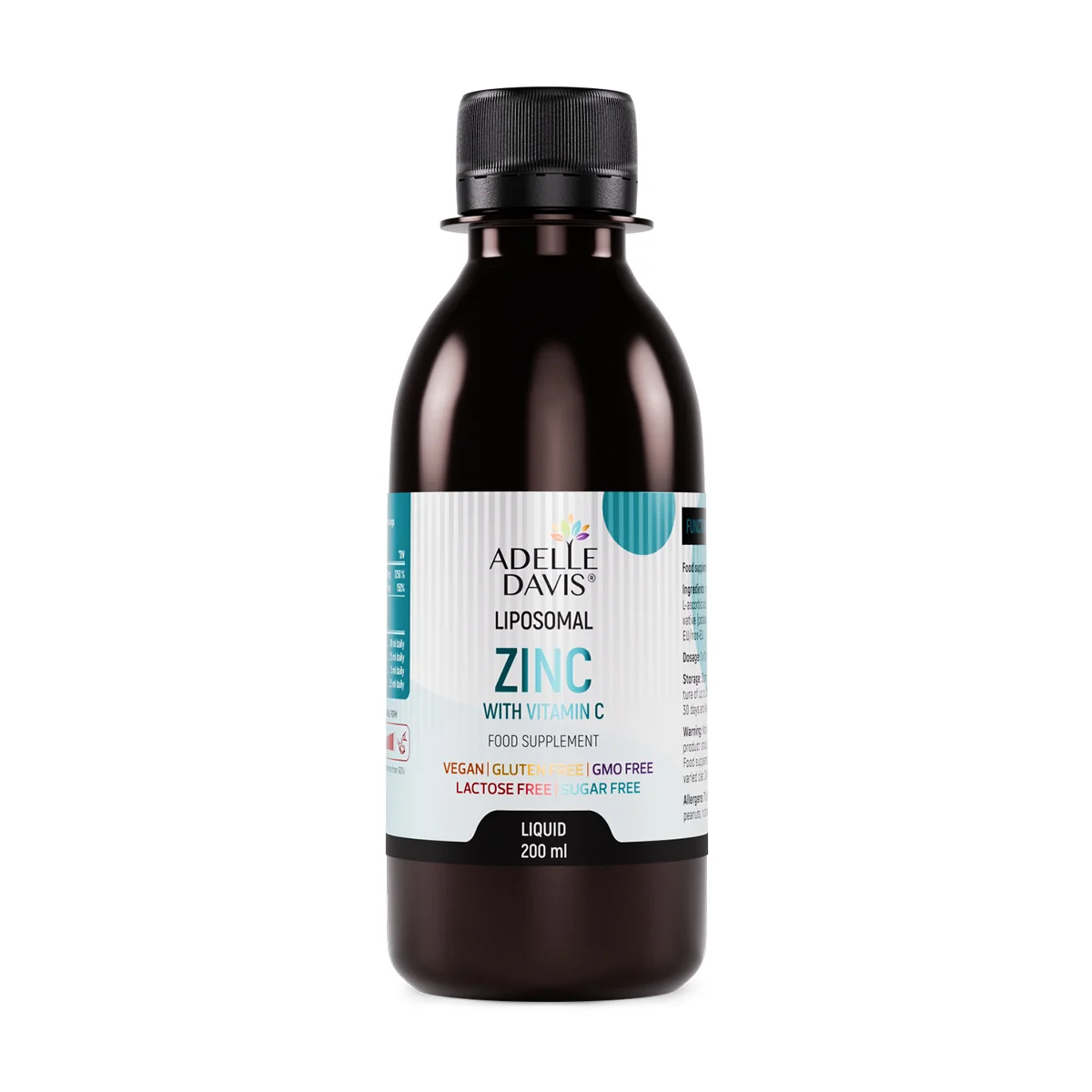 Lipozomálny zinok s vitamínom C 1×200 ml, výživový doplnok
