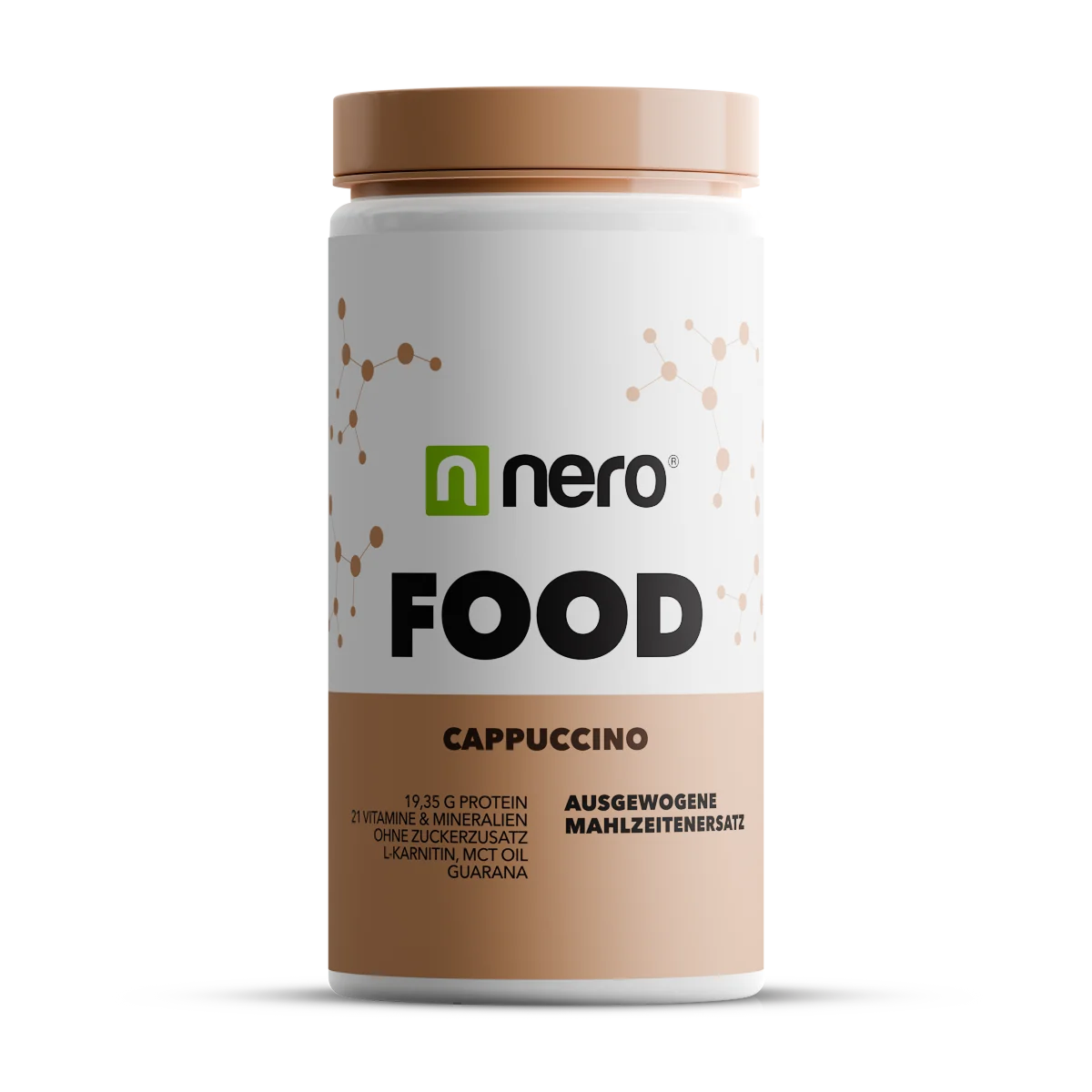 NERO FOOD Cappuccino Náhrada stravy 600 g