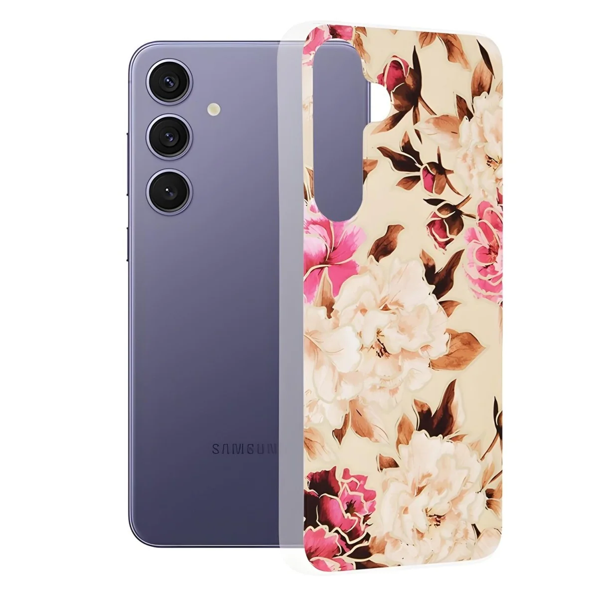 Kryt s Abstraktným Dizajnom pre Samsung Galaxy S24 Plus