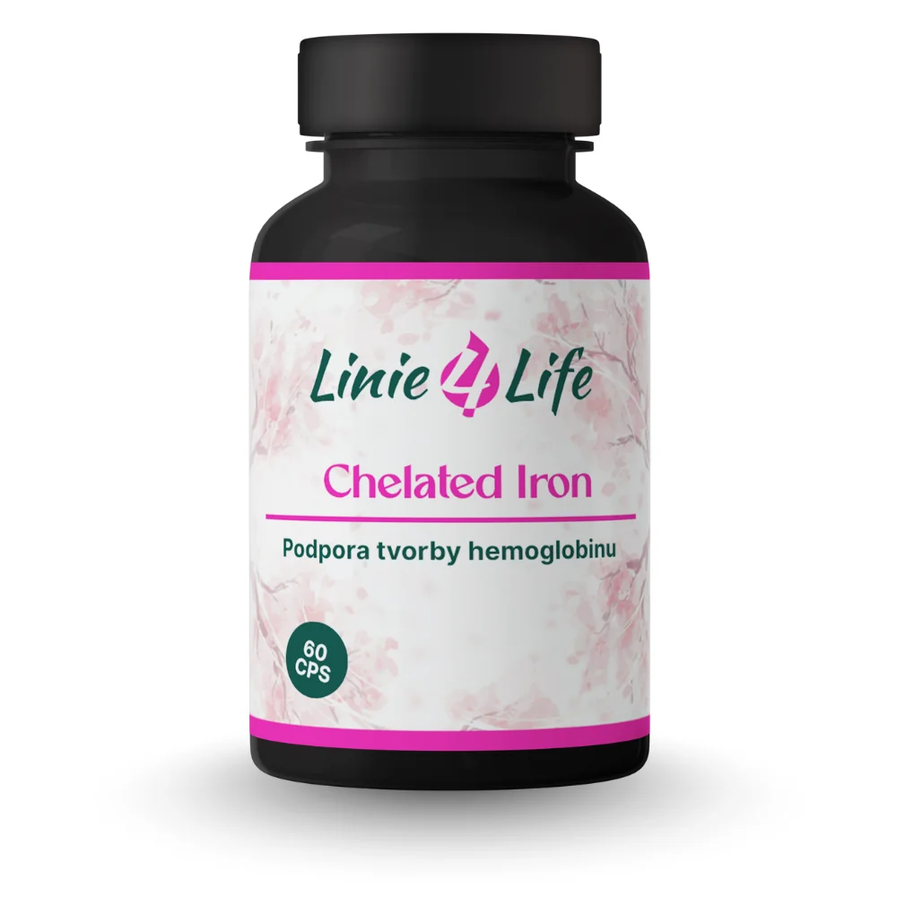 Linie4Life CHELATED IRON 60 kapsúl 60 kapsúl/60 dní