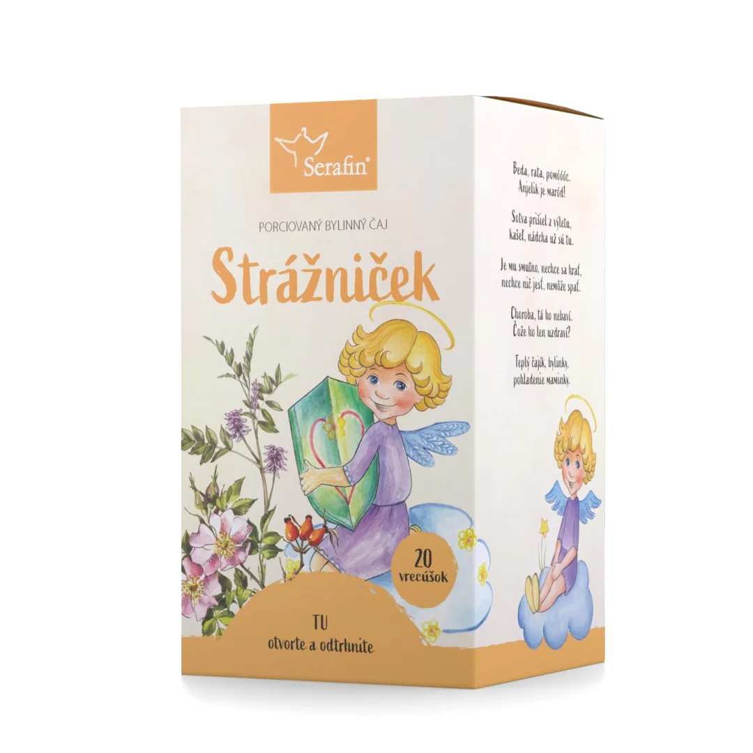 Serafin Strážniček - detský porciovaný bylinný čaj 20 x 1,5 g