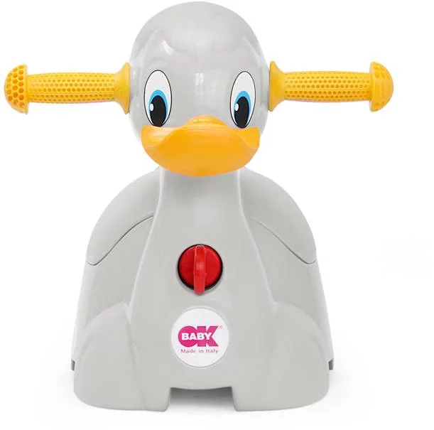 OK BABY Nočník Quack grey 1×1 ks, nočník
