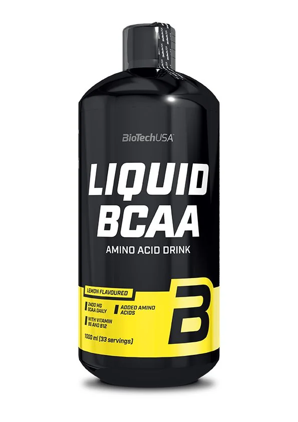 BioTechUSA LIQUID BCAA citrón 1000 ml 1×1000 ml