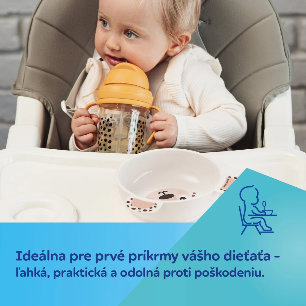 Canpol babies Tanier s ušami BabiesBoo žltý 2 ks