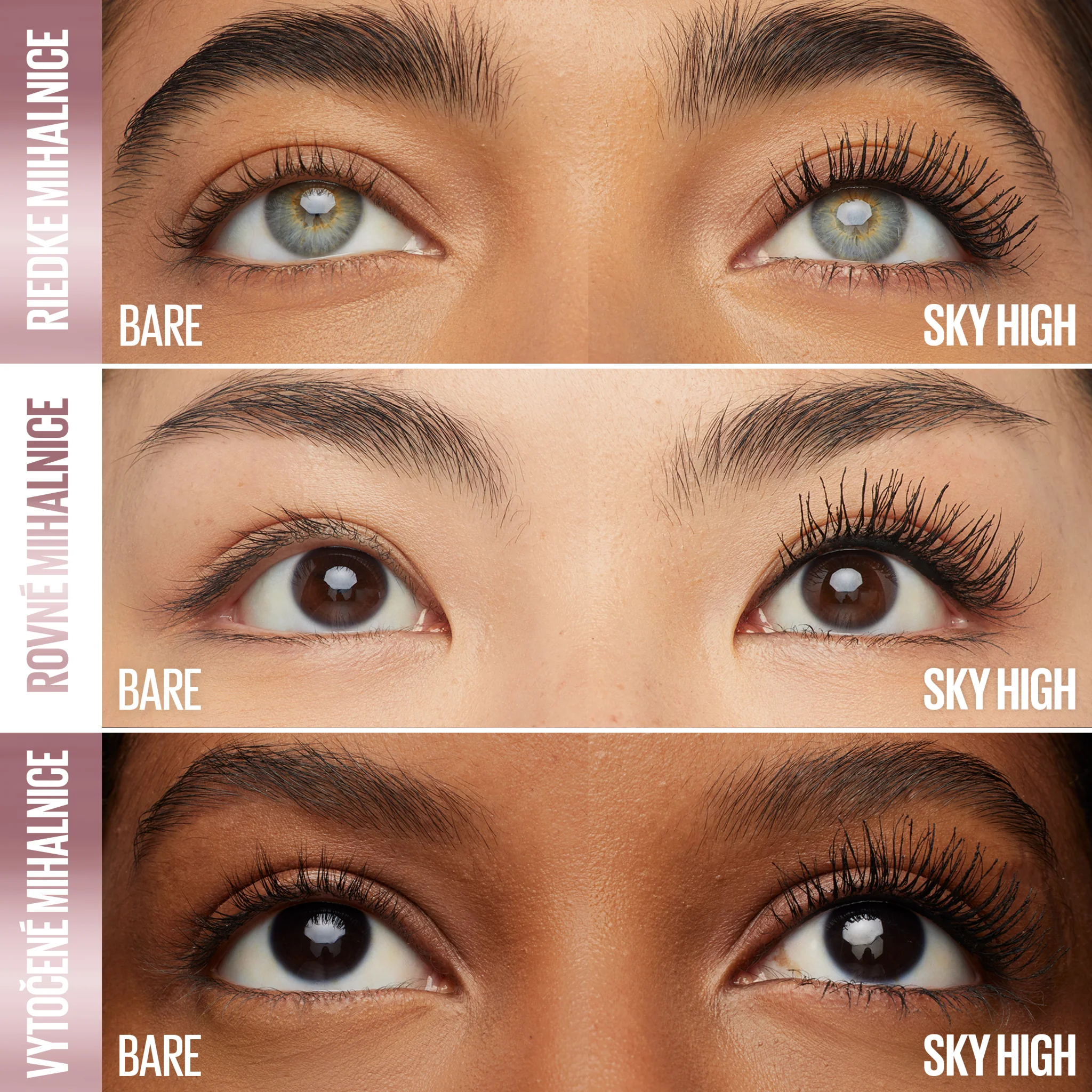 Maybelline New York Lash Sensational Sky High maskara Black 1×7,2 ml, riasenka