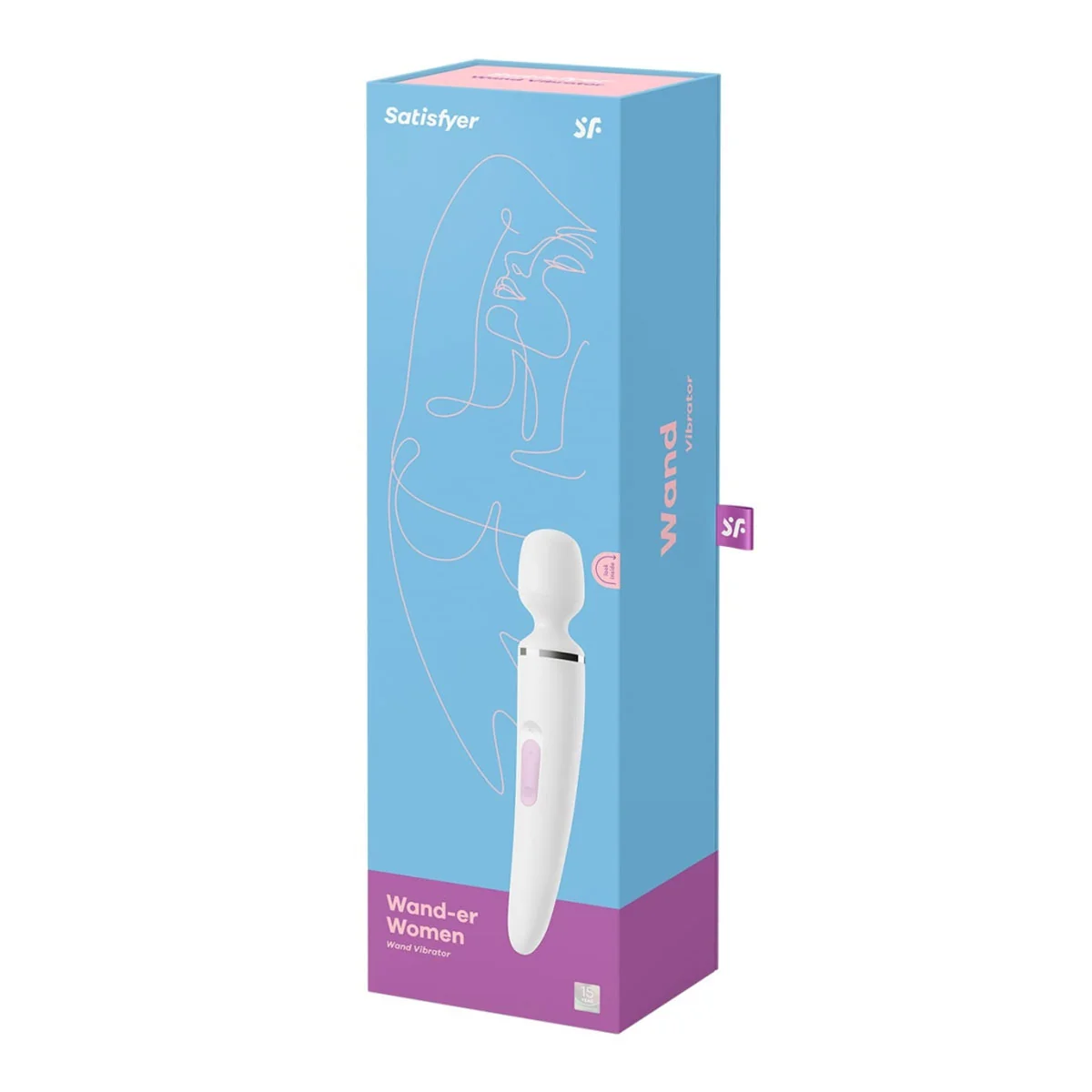 Satisfyer Wand-er Woman masážna hlavica white