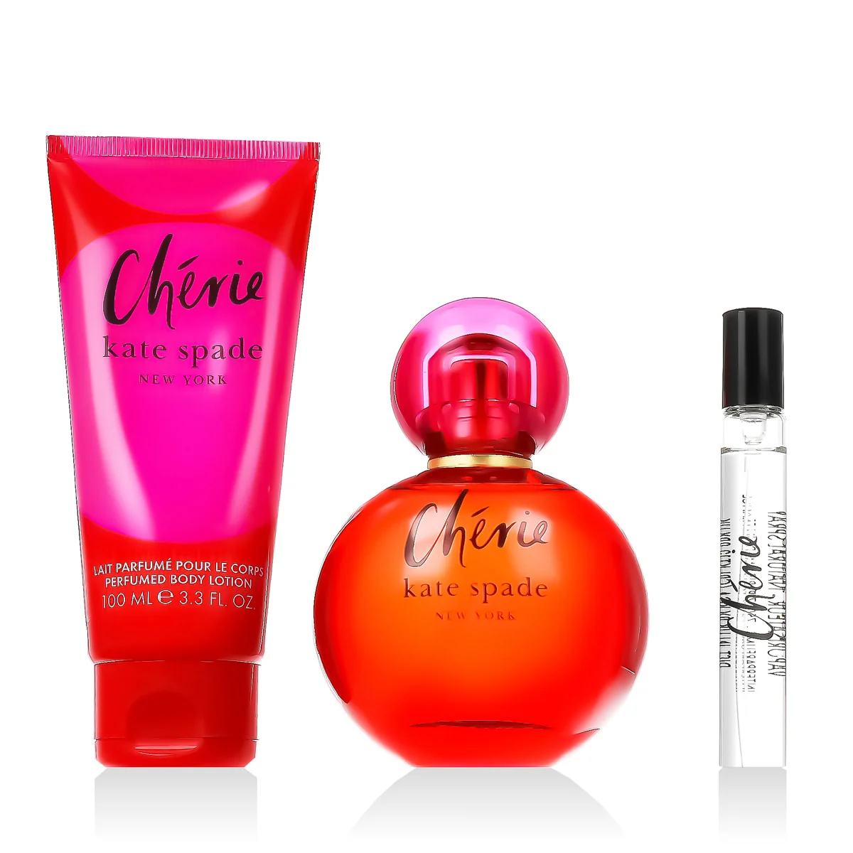 Kate Spade Chérie darčeková sada EDP 100ml + mini 7,5ml + telové mlieko 100ml