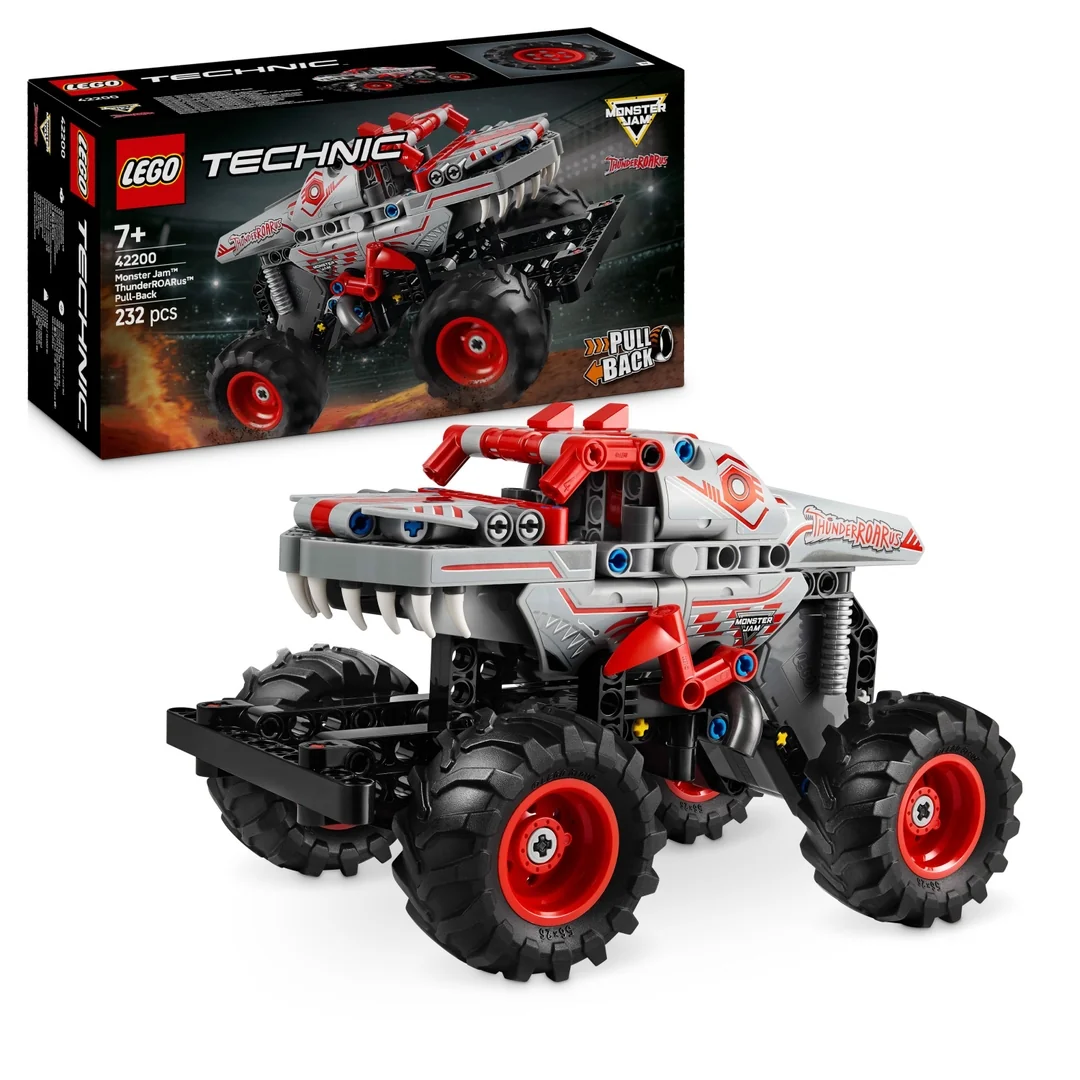 LEGO® Technic™ 42200 Monster Jam™ ThunderROARus™ s naťahovacím motorom