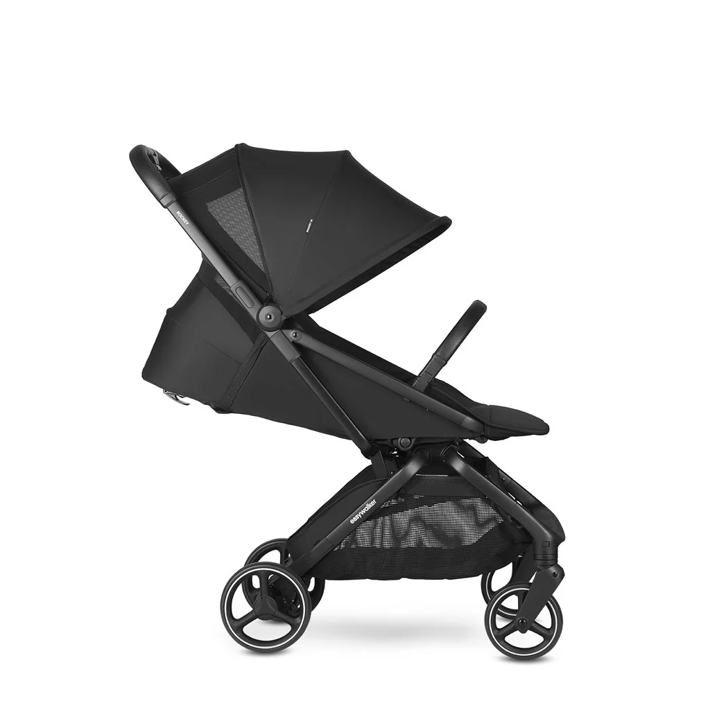 Easywalker Rockey M športový kočík Pure Black
