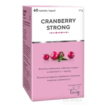 Vitabalans Cranberry Strong 1×60 tbl, podpora trávenia + vitamín C