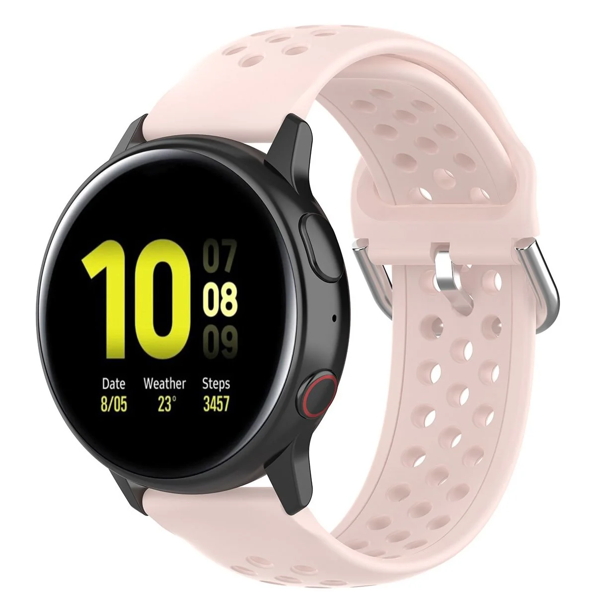 BStrap Silicone Dots remienok na Huawei Watch 3 / 3 Pro pink