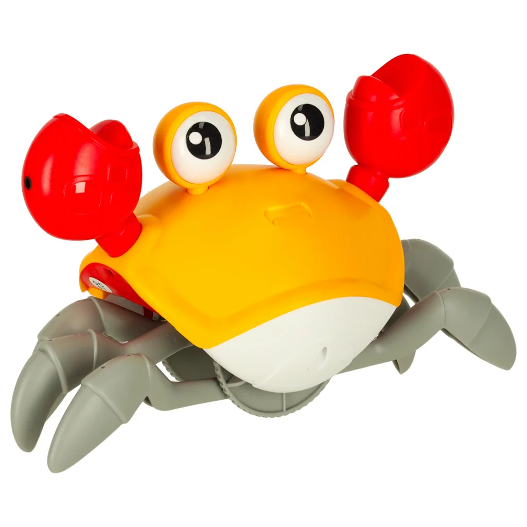 Krab hračka Interaktívny lezúci – USB nabíjanie, hudba, vyhýbanie prekážkam