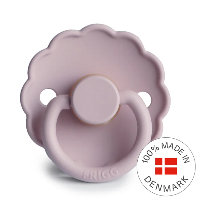 FRIGG Daisy kaučuk cumlík Soft Lilac, 0-6m 1×1 ks, cumlík