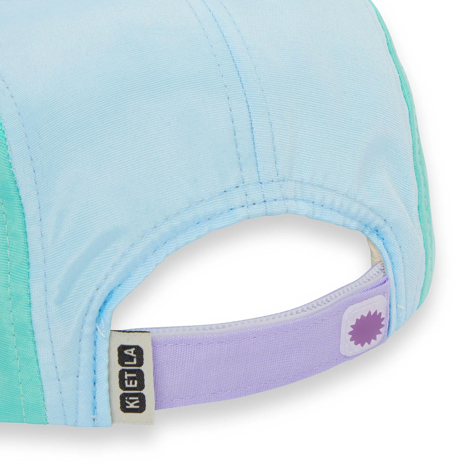 KiETLA ICONIK šiltovka s UV ochranou - Blue Fun 53 - 55 cm