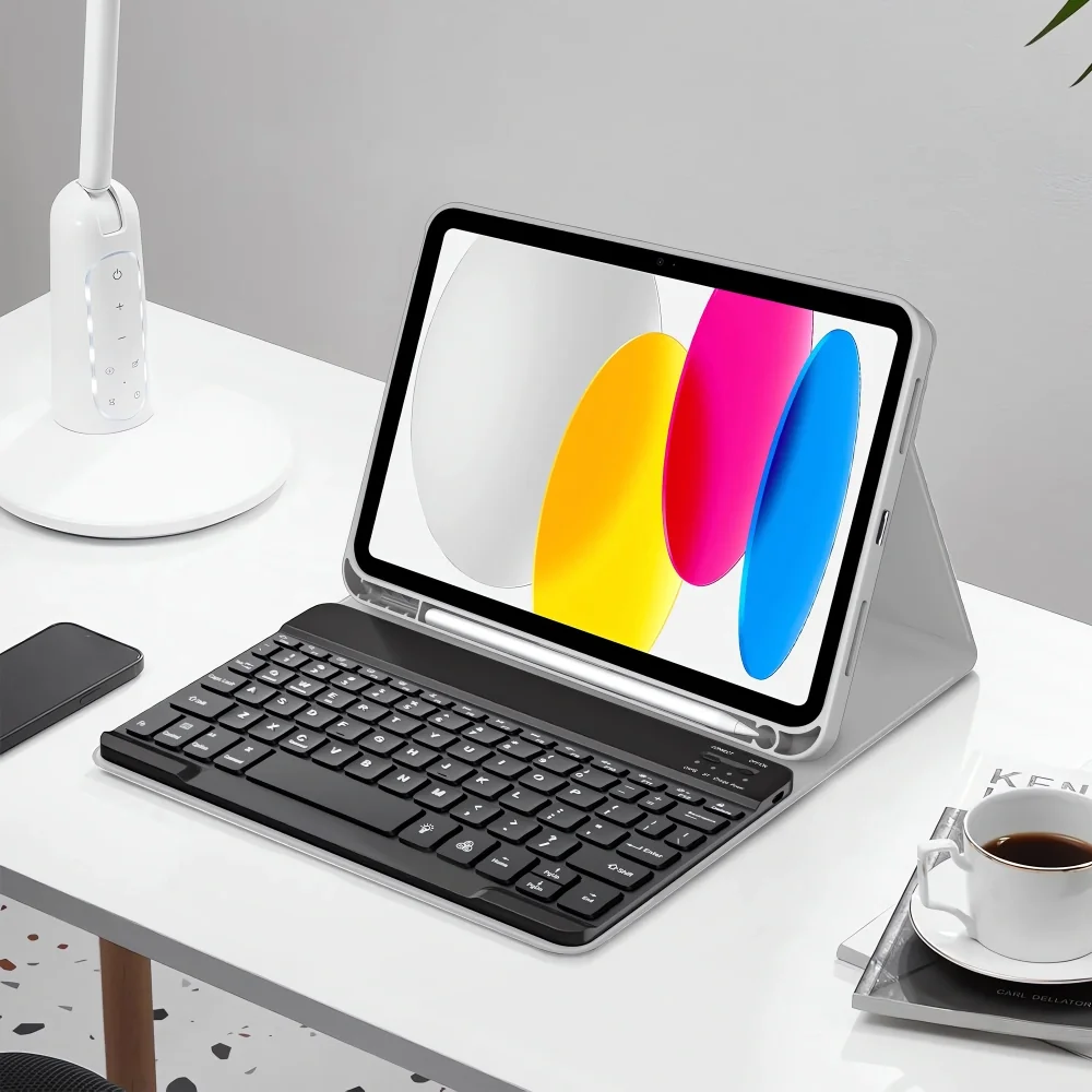 Tech-Protect SC Pen Keyboard puzdro s klávesnicou na iPad 10.9'' 10gen 2022 / 11'' 11gen 2025, sivé 2022 / 11'' 11gen 2025, sivé