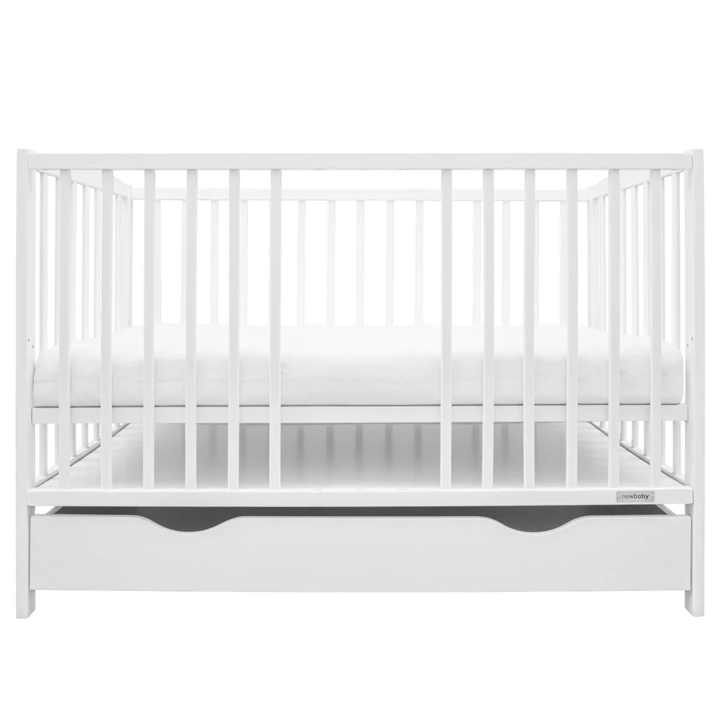 Detská postieľka so šuplíkom New Baby LILLY biela , 20C55270