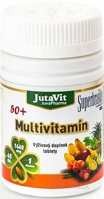 JutaVit Multivitamín 50+ 1×45 tbl, výživový doplnok
