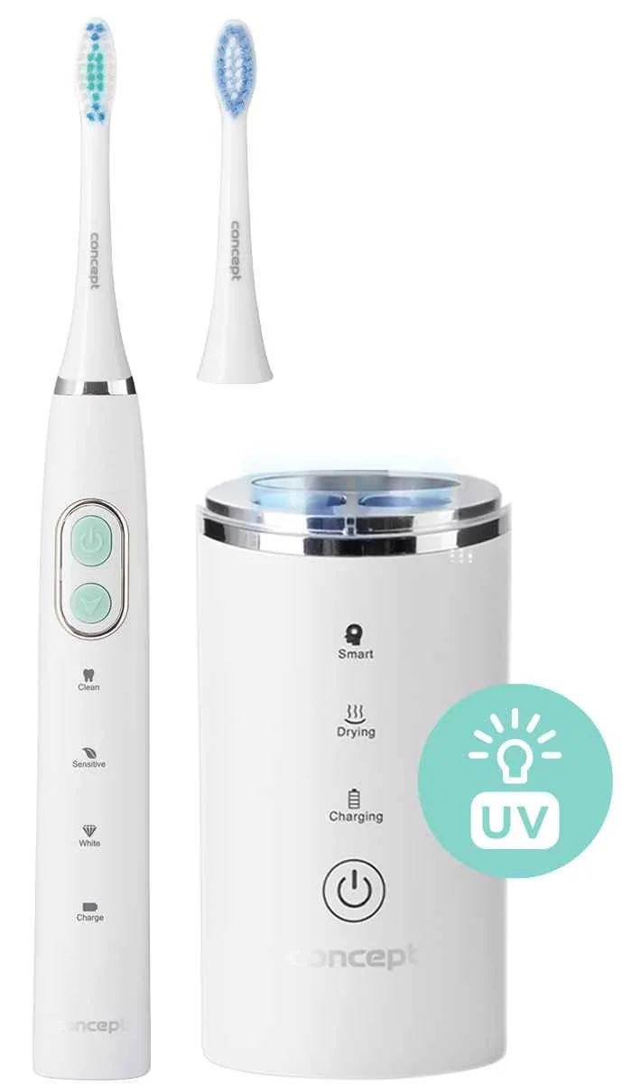 Concept ZK4040 Sonická zubná kefka s UV sterilizátorom 1×1 ks, sonická zubná kefka