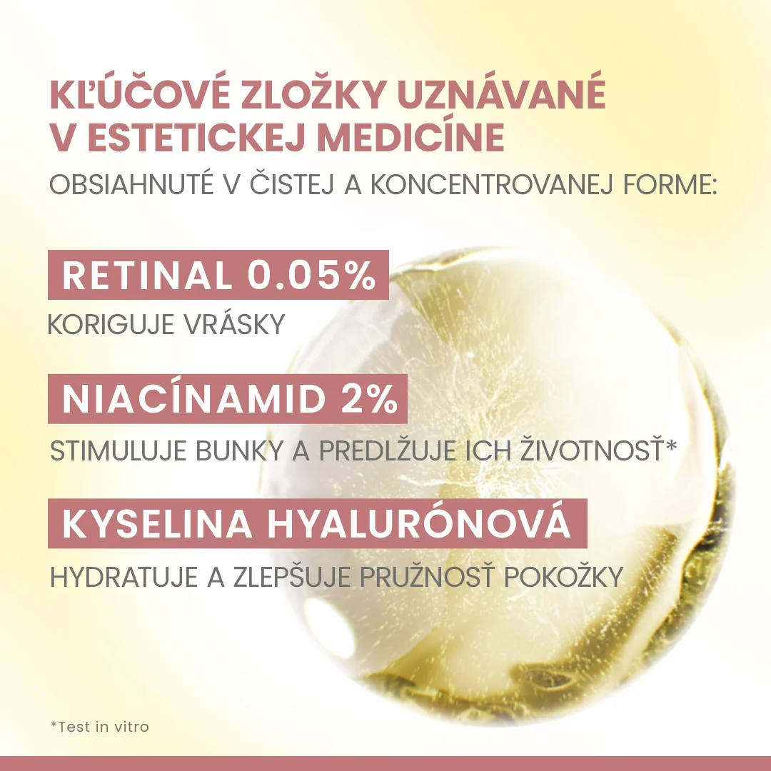 Avène HYALURON ACTIV PROCEDURE Mikro-liftingový krém na oči a pery s retinalom 0,05 % 15 ml