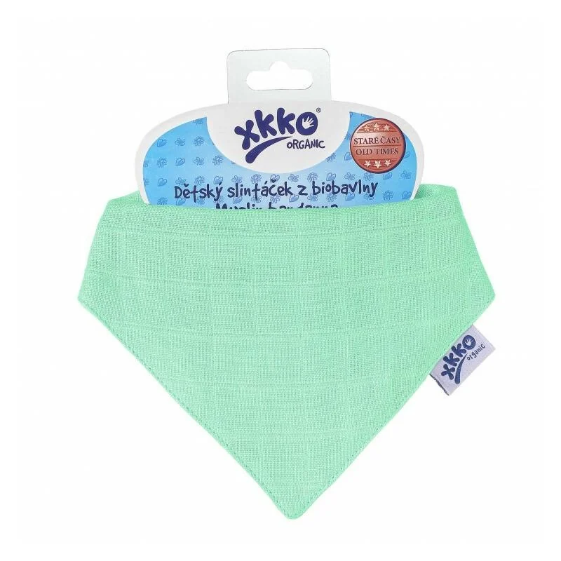 XKKO BMB Spirals&Bubbles - Slintáčik/Šatka, Cyan Bubbles (1ks)