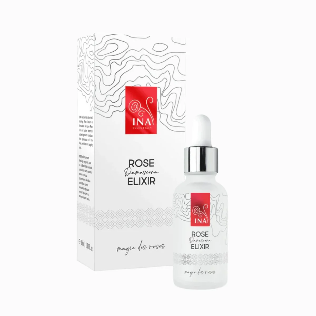 Rose elixir - anti-age sérum s ružovým olejom - 30 ml - INA Essentials