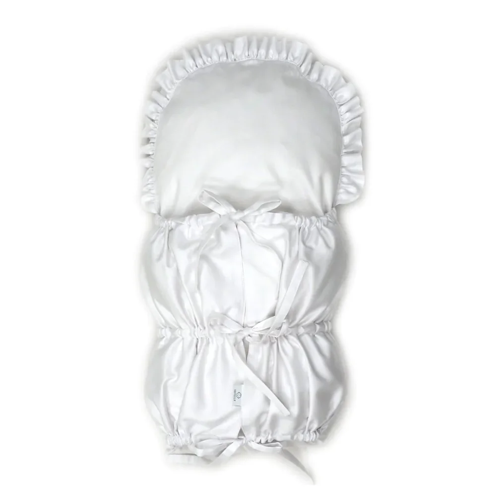 Perinka MINI - biela jednofarebná