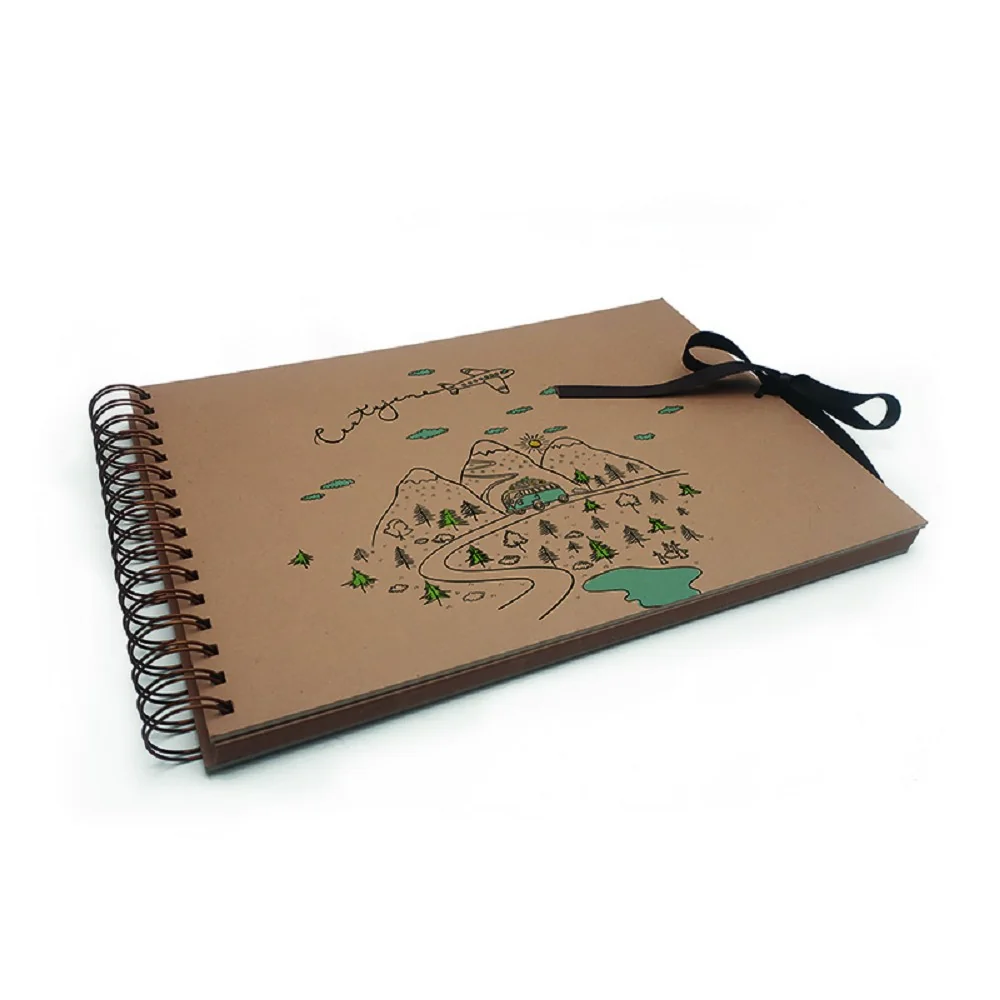 Scrapbook Cestovanie A4 kraftový 30 × 21 cm