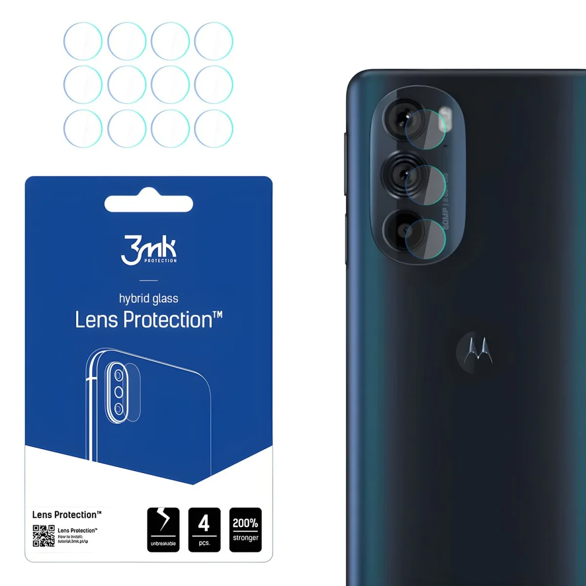 Sklo na kameru pre Motorola Edge 30 Pro